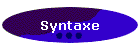 Syntaxe